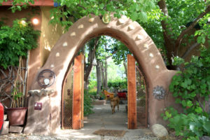 Adobe Wall Gate